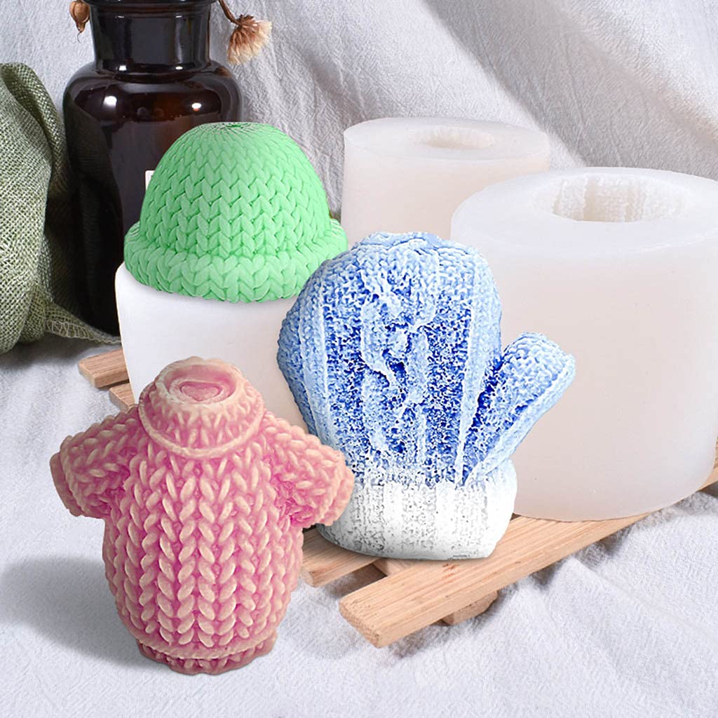 PANGBOER Lot de 3 moules en silicone 3D pour décoration de gâteaux et chocolats
