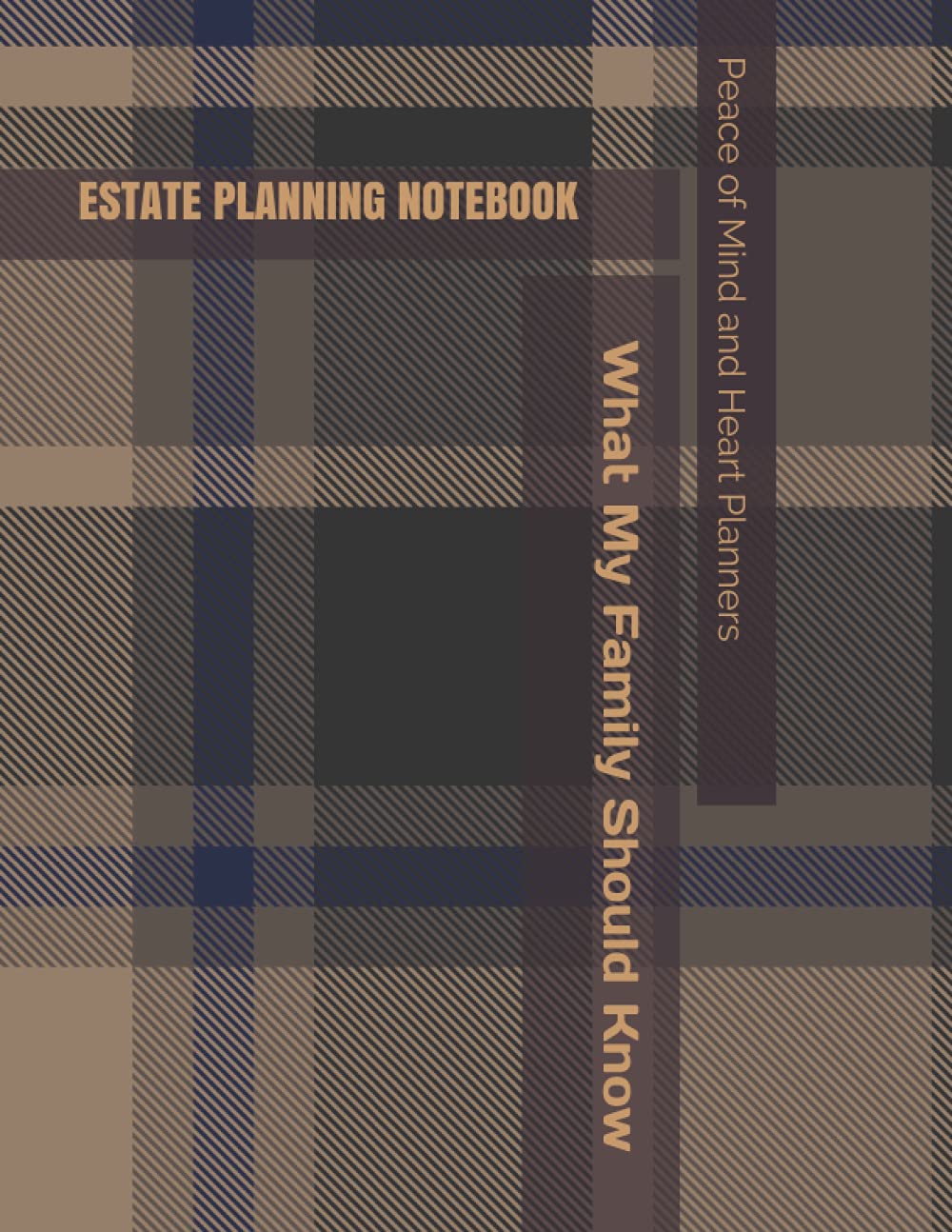 ESTATE PLANNING NOTEBOOK: What My Family Should Know ~ Incase of Emergency ~ Medical / DNR ~ Will Planning Workbook ~ Final Wishes Organizer ~ 8.5x11