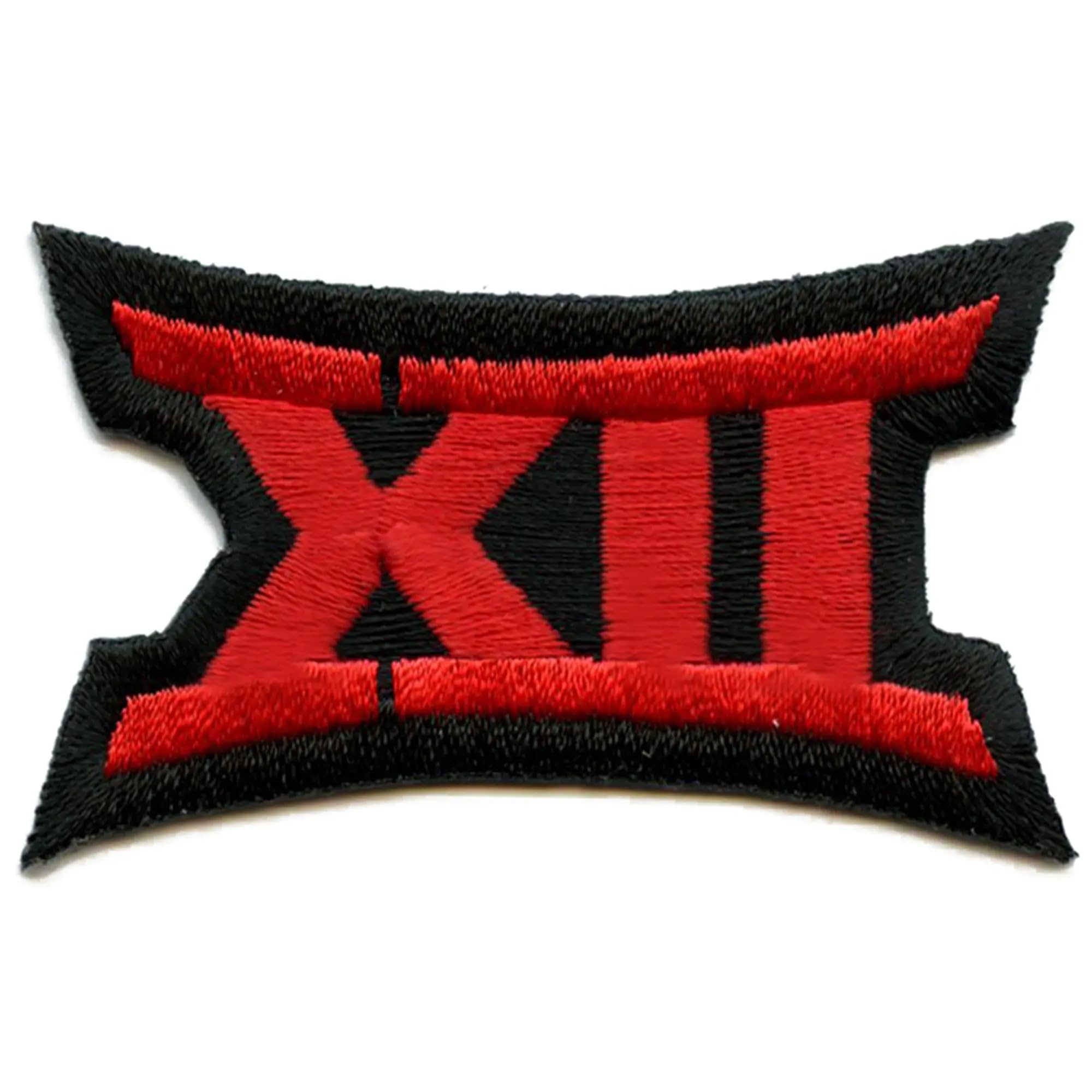Emblem Source University of Cincinnati Big 12 XII Conference Red Black Jersey Uniform Patch