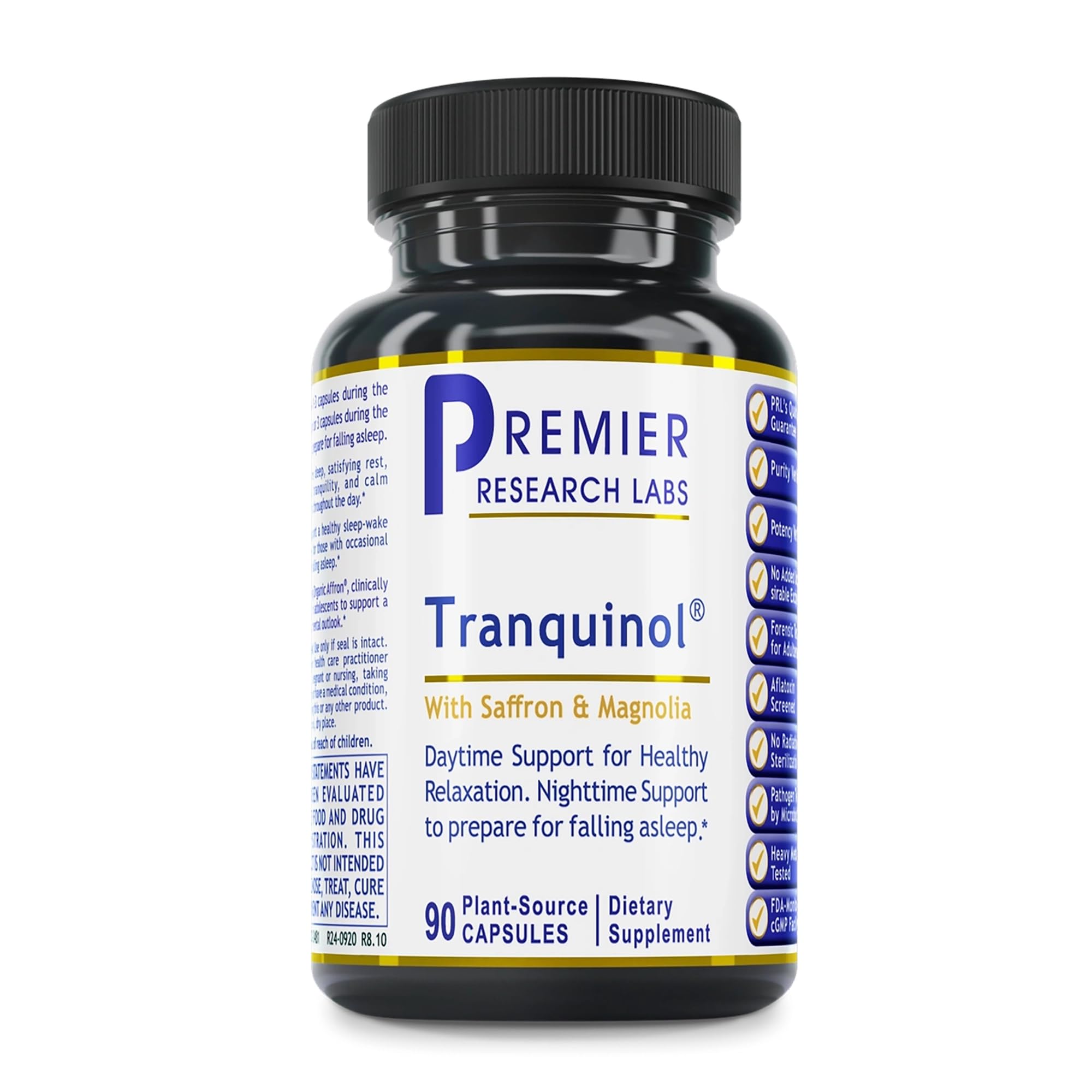 Premier Research Labs Tranquinol - 90 Plant-Source Capsules