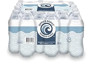 Office Depot Brand 16.9 oz Case of 24 Purified Water Bottles