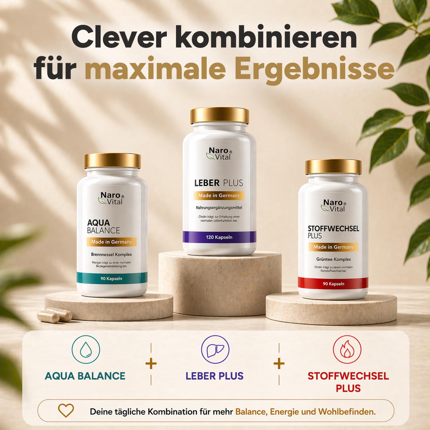 Stoffwechsel Beschleunigen Abnehmen Komplex - Hochdosiert mit Grüntee, Grüner Kaffee, Bittermelone, Guarana, Cholin und Ingwer - 90 vegane Stoffwechsel Kapseln - Tabletten Diät Unterstützung