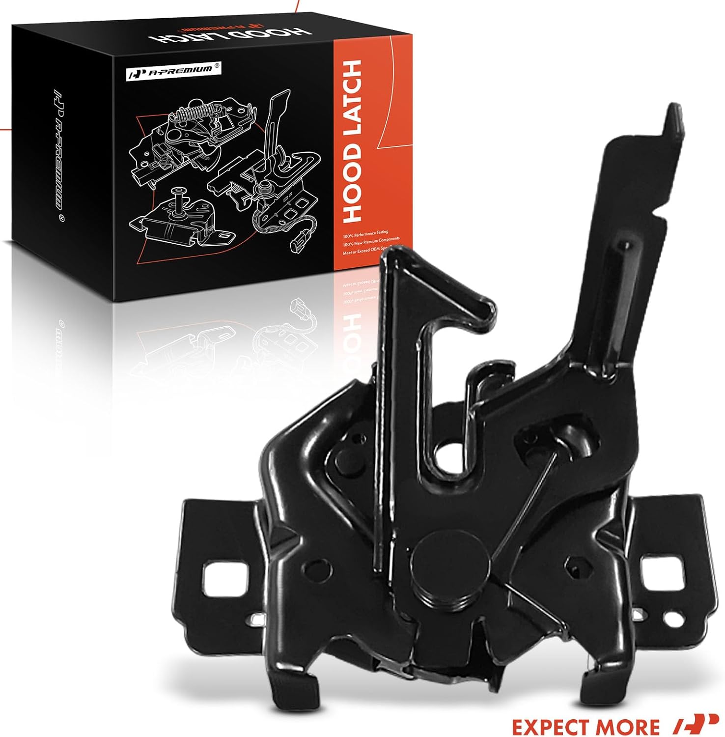 A-Premium Hood Latch Lock Compatible with Ford Ranger 1998-2003, Front Hood Lock Engine Bonnet Latch Assembly