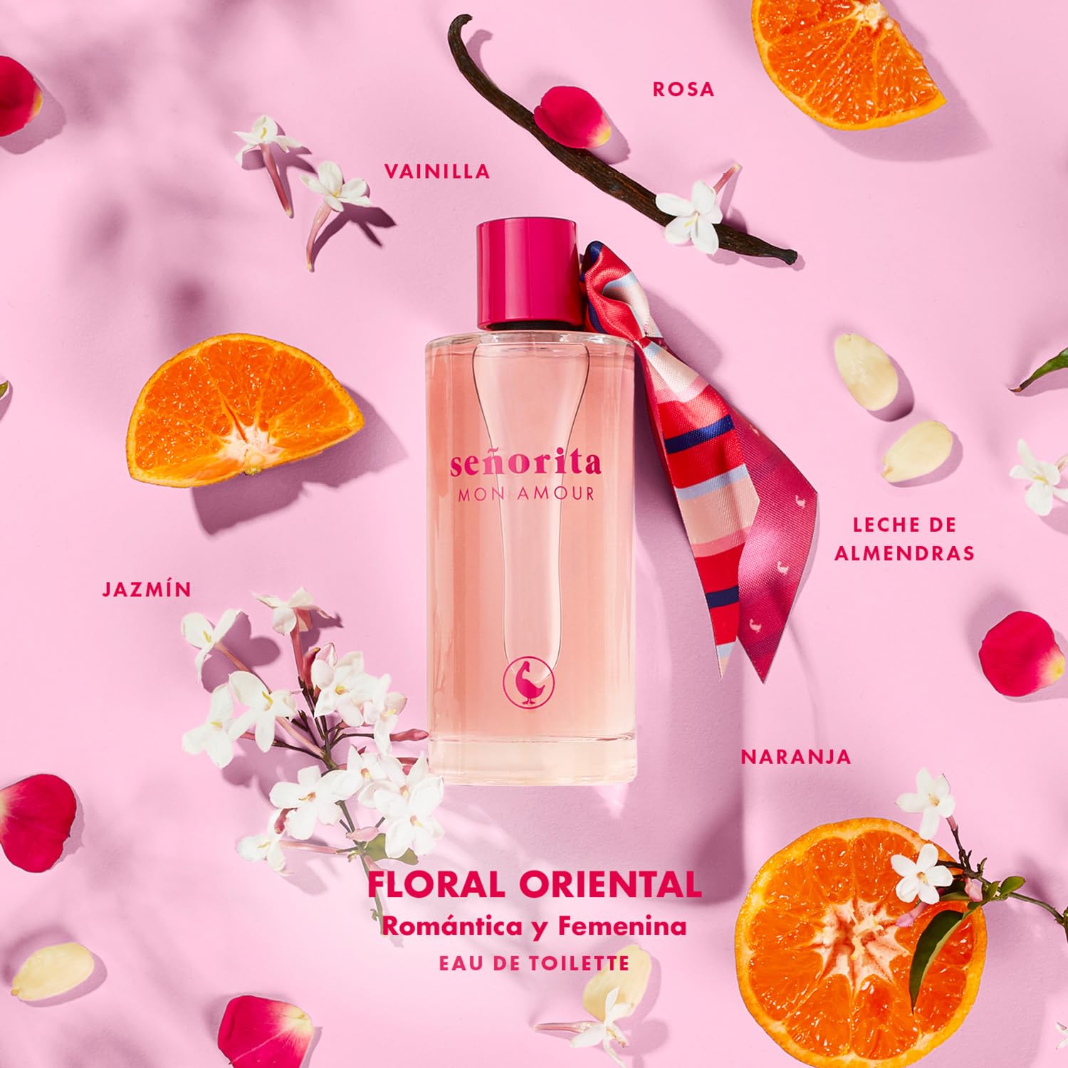 El Ganso Señorita Mon Amour Eau de Toilette for Women, Fruity Floral Fragrance, with Spray