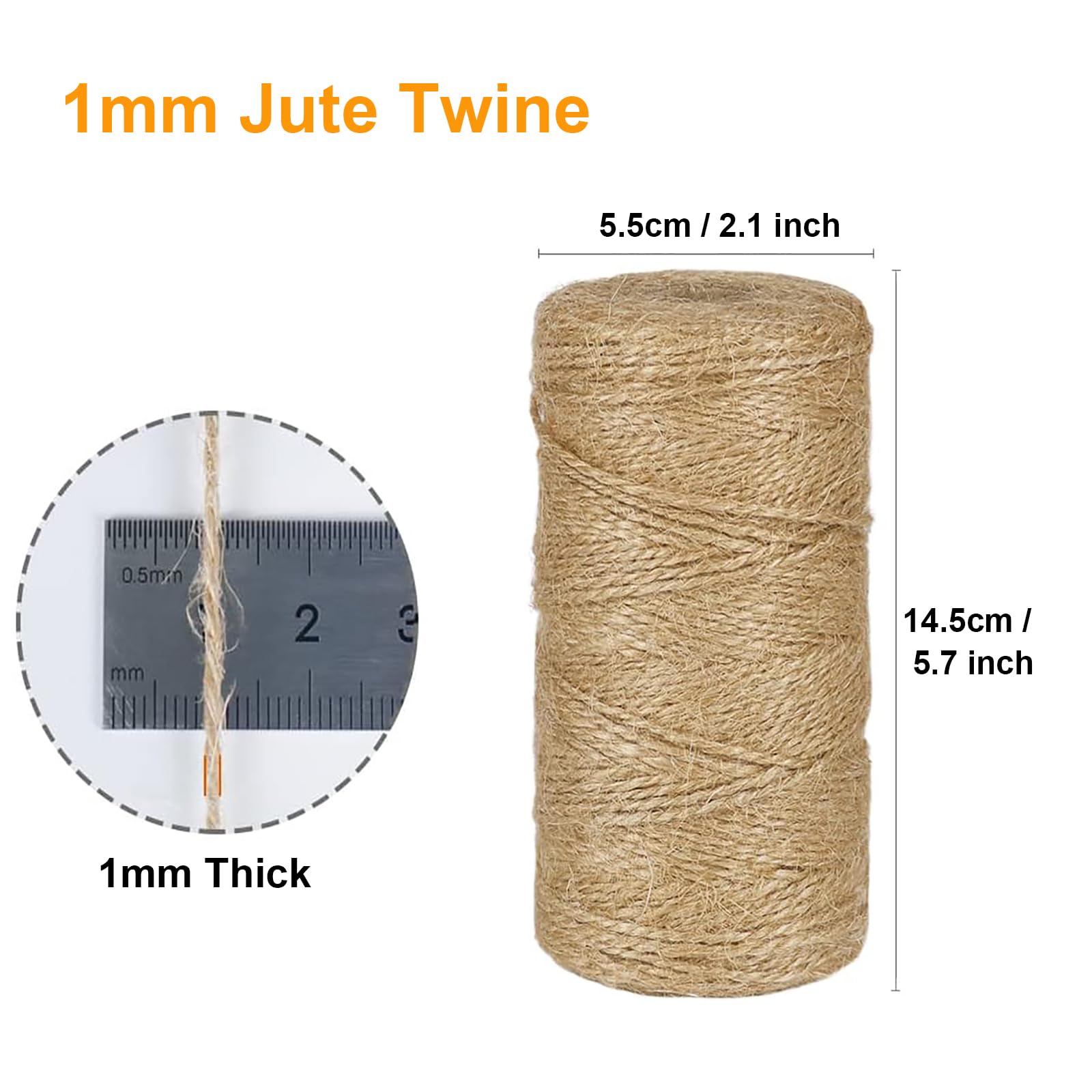 2PK 16K GRN Sisal Twine