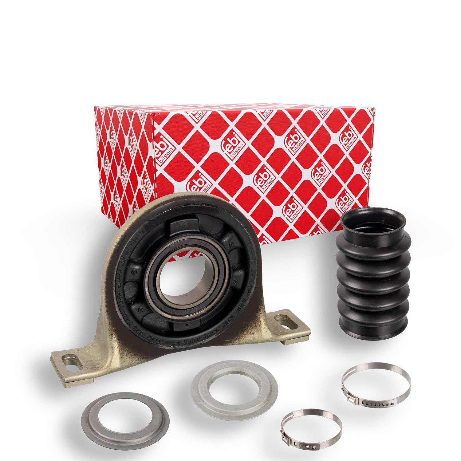 Propshaft Centre Bearing fits VW CRAFTER 2E, 2F 2.0D 11 to 16 2E0598351G Febi