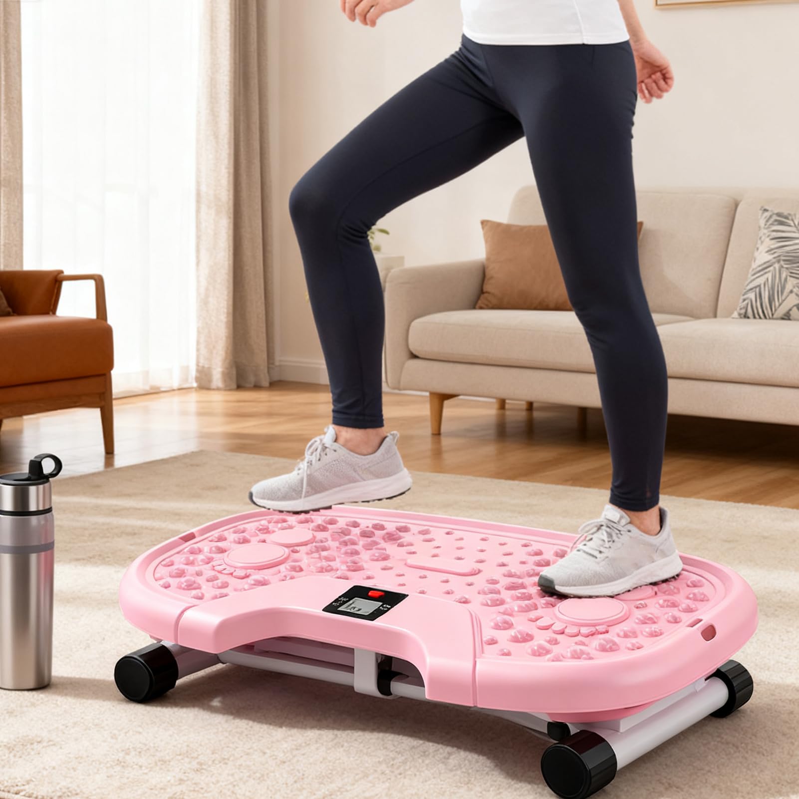 Stepper per allenamento a casa, piccoli accessori per il fitness, per la casa, per i glutei, per interni ed esterni, balcone, anziani e donne