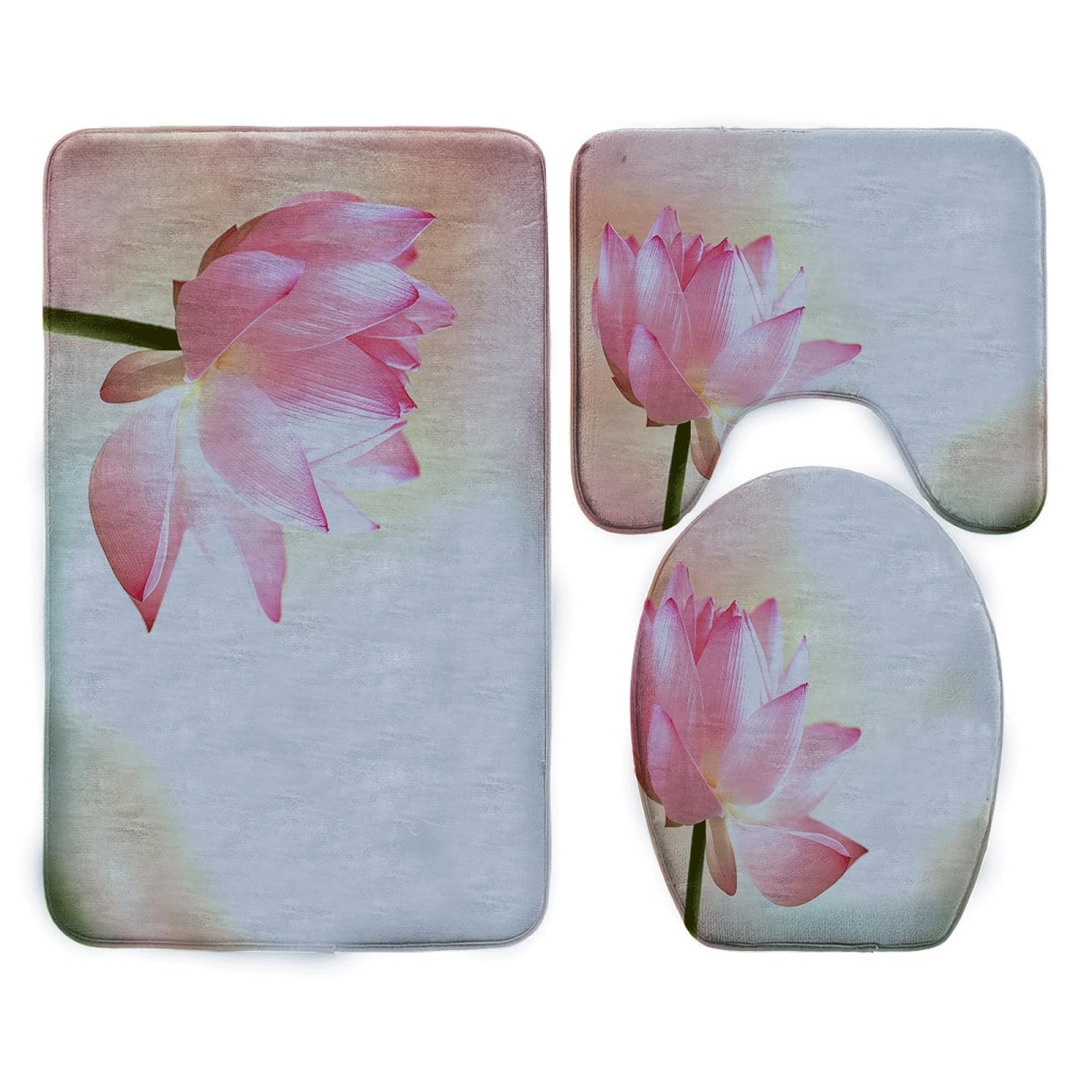 Tapis de douche antiderapant lavable pour resoudre les problemes de sol mouille et glissant