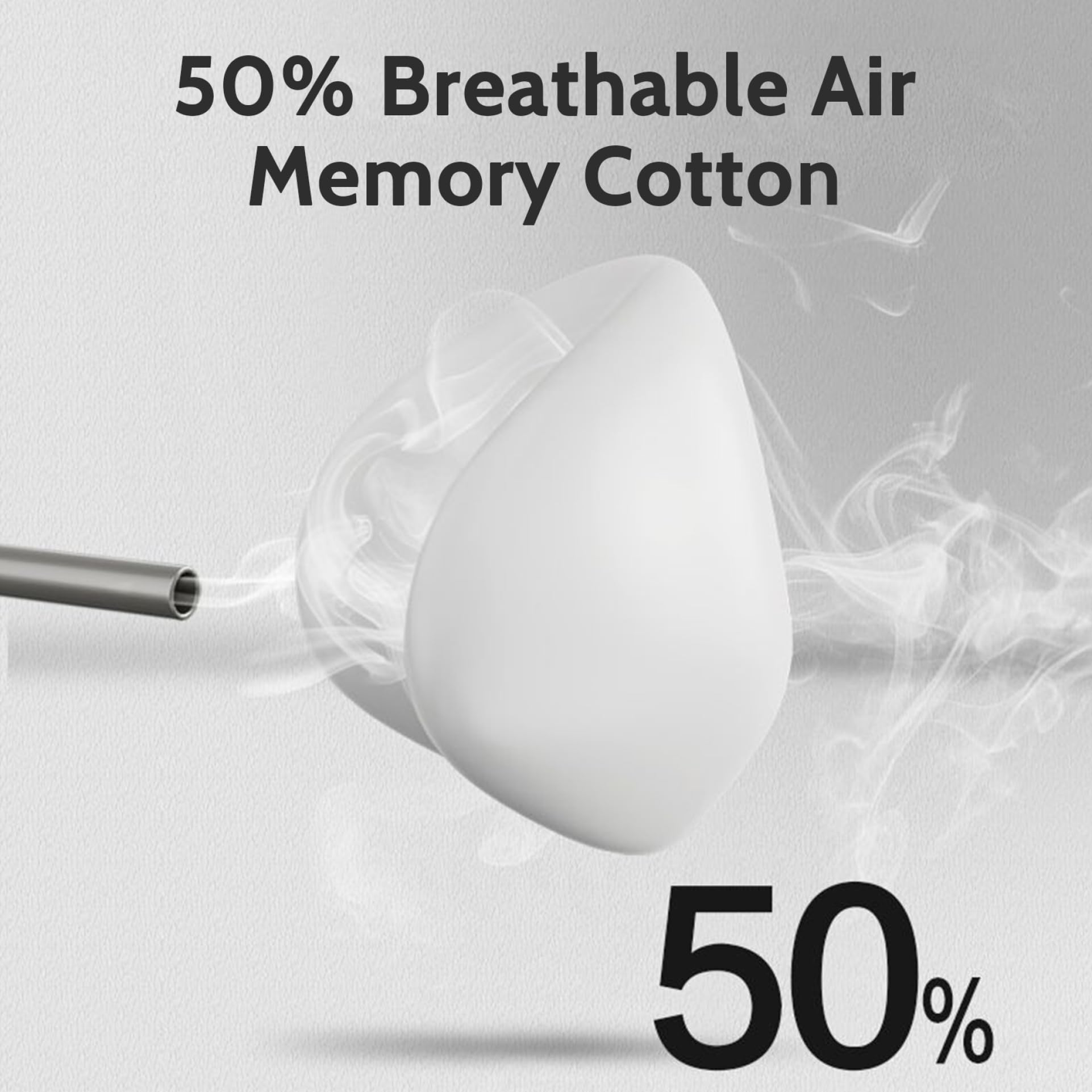 Attacco per poggiatesta per sedia da ufficio Supporto ergonomico per collo regolabile in morbida memory foam