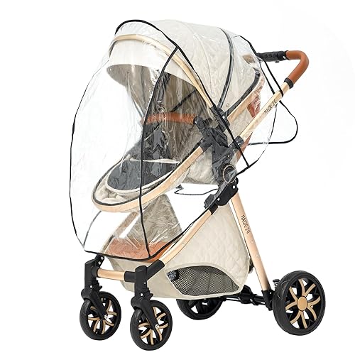 Miniatura 9 de Cochecito de bebé 2 en 1, cochecito plegable convertible para recién nacido, carrito estándar, cochecito reclinable que se puede empujar hacia