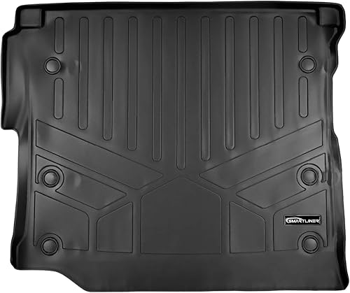 Vista 47 de MAXFLOORMAT tapetes para piso y revestimiento para caja MAXTRAX para Grand Cherokee (2013-2016) color negro.