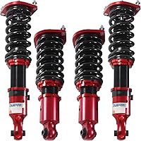 Vista 1 de JDMSPEED Nuevo Coilover completo Struts Amortiguadores Kit Suspensión Kit Rojo Reemplazo Para Mazda Miata 1989-2005