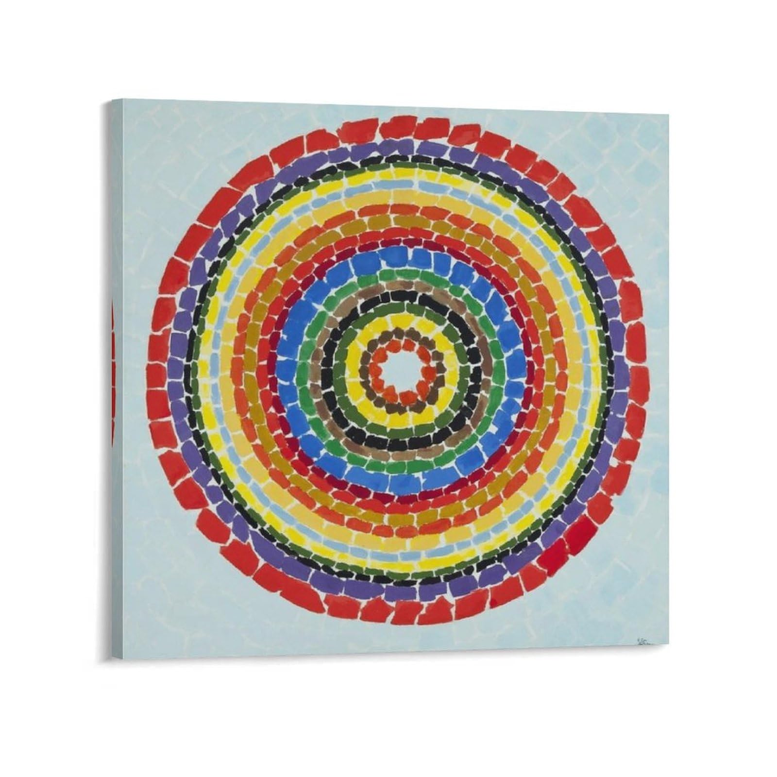 Painter Alma Thomas Color School Esthetics Art Posters (28) Posters Wall Art Painting Canvas Prints Decor Poster Artworks 24x24inch(60x60cm)