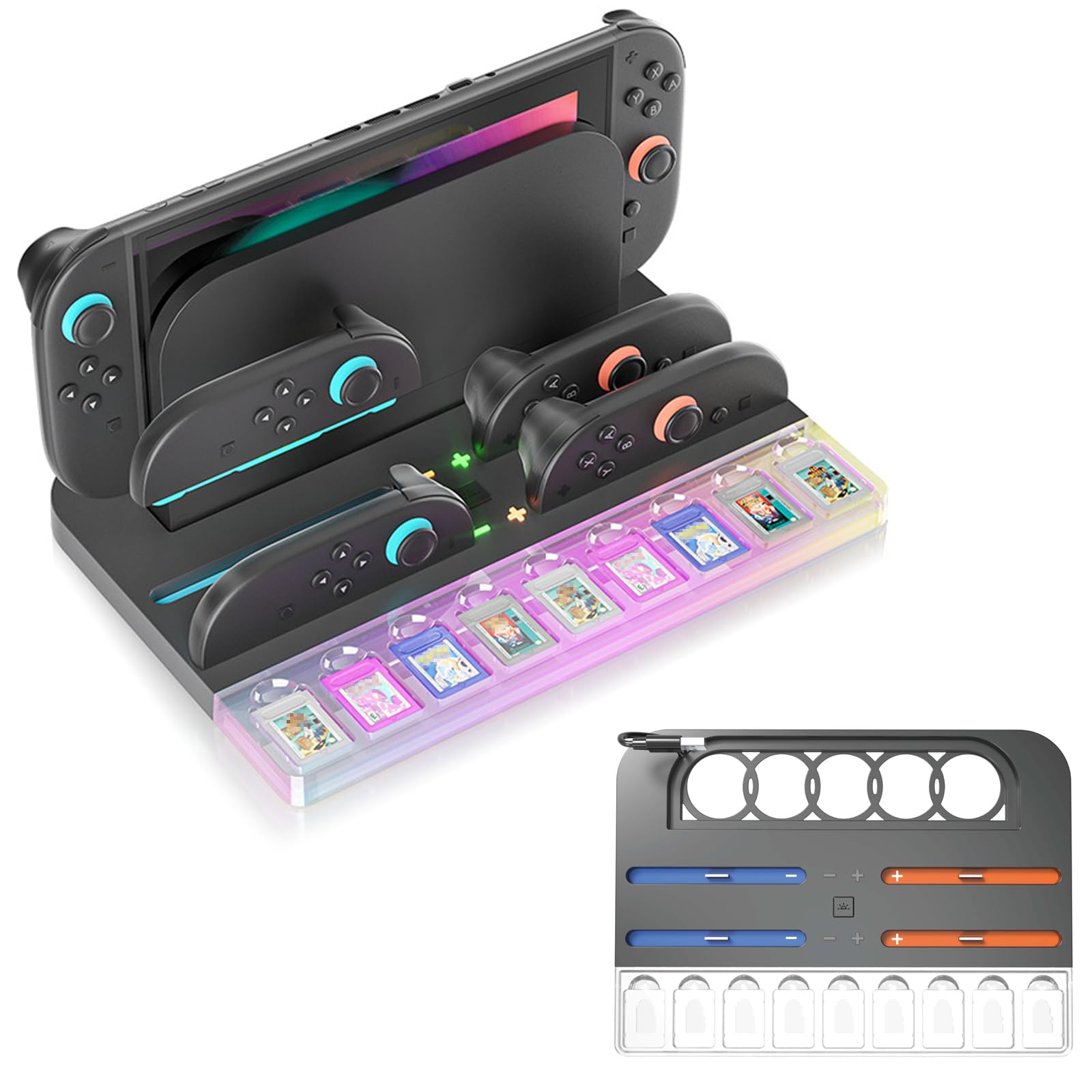 Switch×2 充電機×2ポッ拳×1 これで金貯めてSwitch2を買うんだ！ Switch×2 充電機×2ポッ拳×1 これで金貯めて
