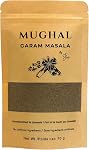 Poudre de mughal Garam Masala, sans sel 13-Spice Mélanger, 70 g
