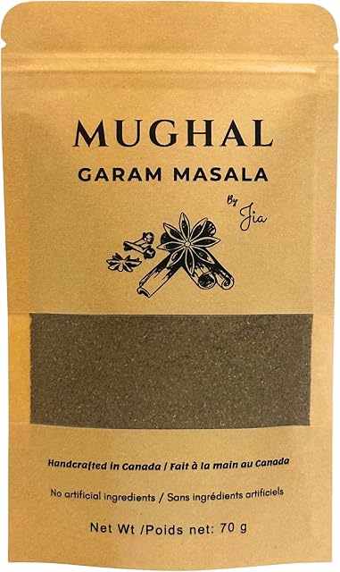Poudre de mughal Garam Masala, sans sel 13-Spice Mélanger, 70 g