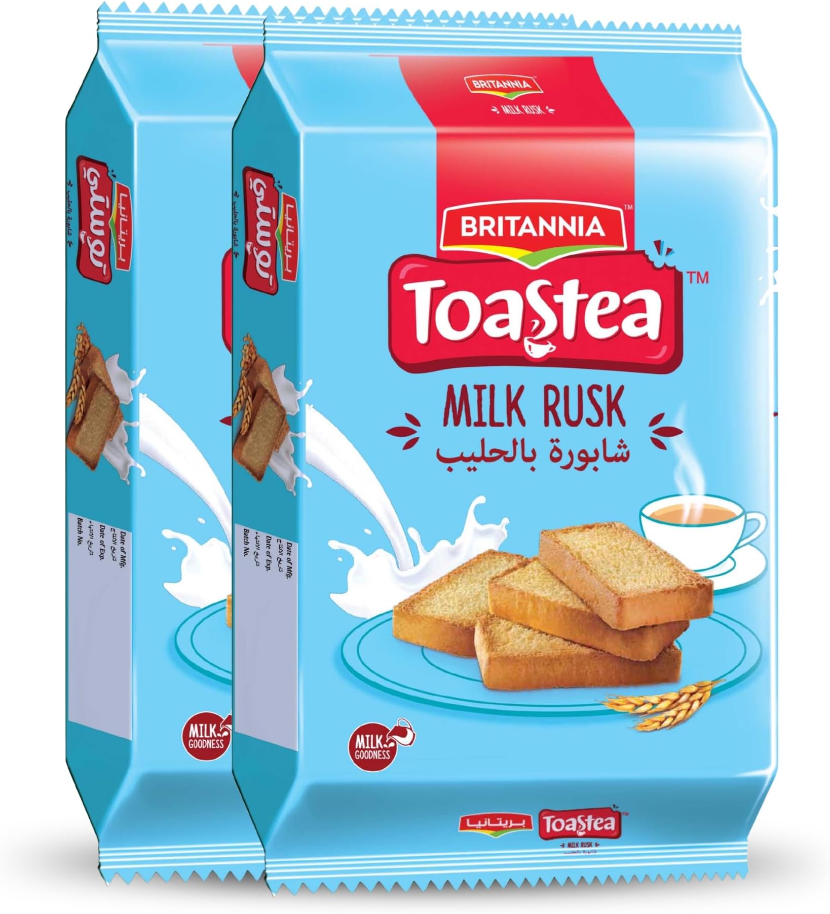 Toastea Milk Rusk 620g