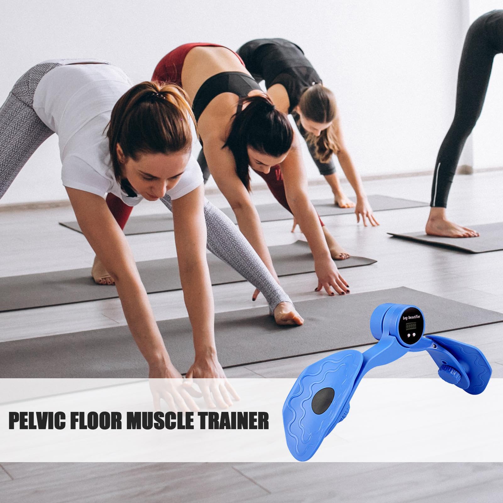 Thigh Master - Appareil De Musculation Pour Cuisses Et Plancher Pelvien - Compteur Intégré - 3 Niveaux De Résistance