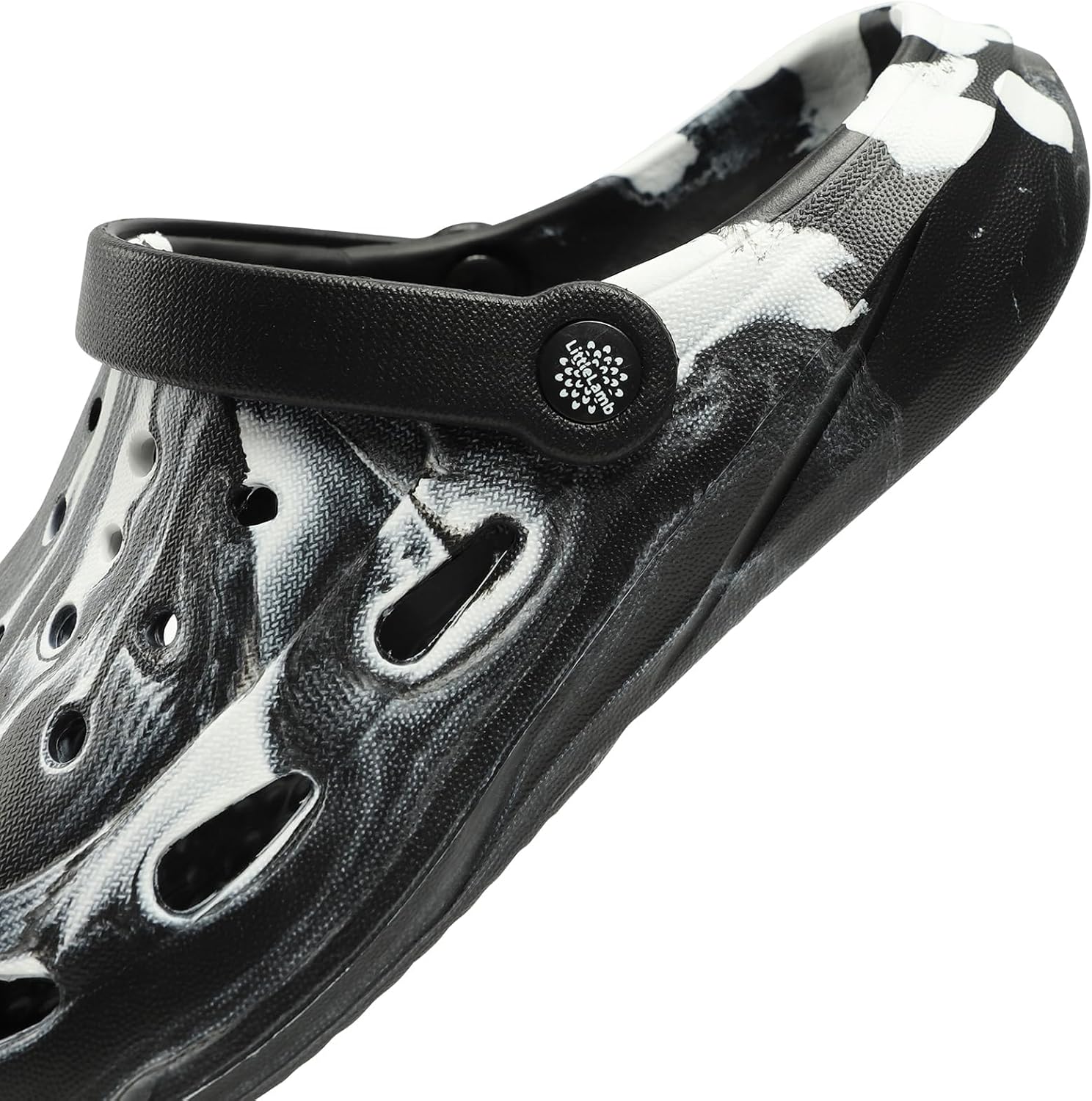 Kids Classic Camo Garden Clogs for Boys Girls Lightweight Adjustable Water Sandals with Non-Slip Sole, Quick-Dry Design for Little and Big Kid - Image 6