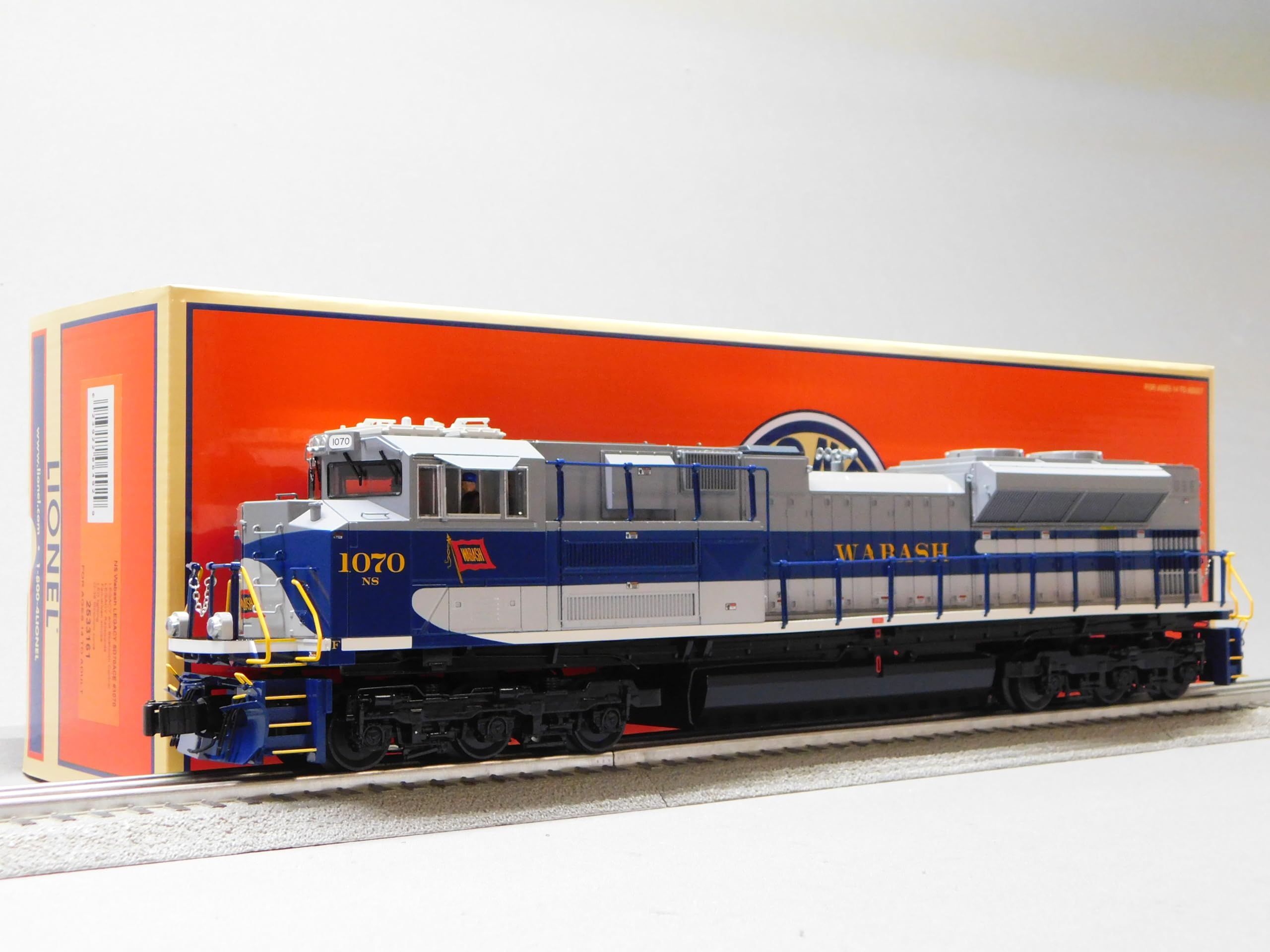 Lionel BTO Norfolk Southern Wabash Legacy SD70ACe Diesel Engine O Gauge 2533161