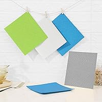 Vista 16 de Homaxy Paños de cocina suecos para cocina, paquete de 10 paños de esponja de celulosa reutilizables y lavables, toallas de papel absorbentes y sin