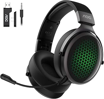 Amazon.co.jp: 【AOCゲーミングヘッドセット】7.1ch・50mmドライバー