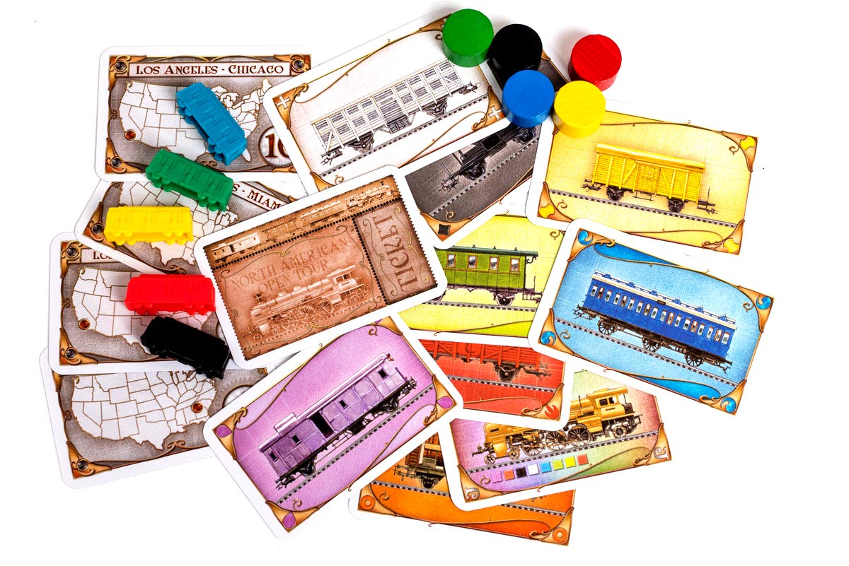 Days of Wonder Gioco da tavolo Imbarco Treno: USA - 2-5 giocatori, A partire da 8 anni