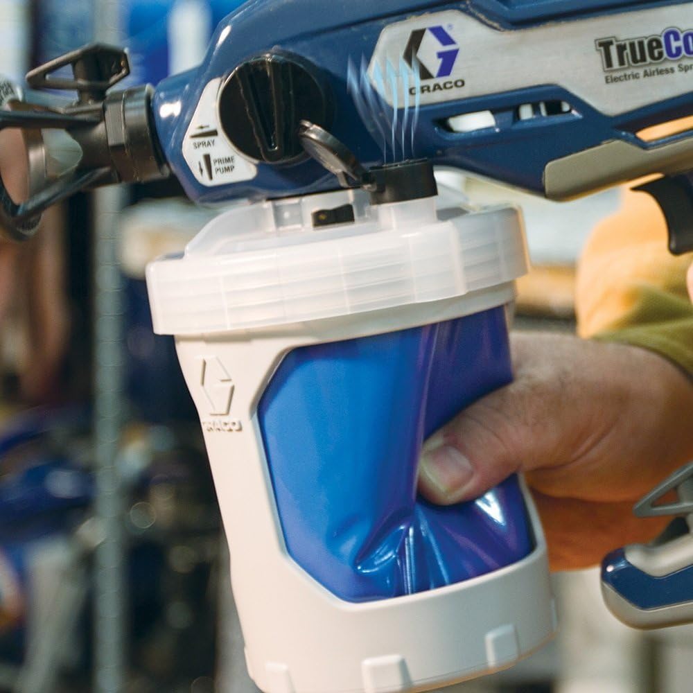 Graco TrueCoat 360 Paint Sprayer Kit with Pump Armor, Paint Bags and Tips