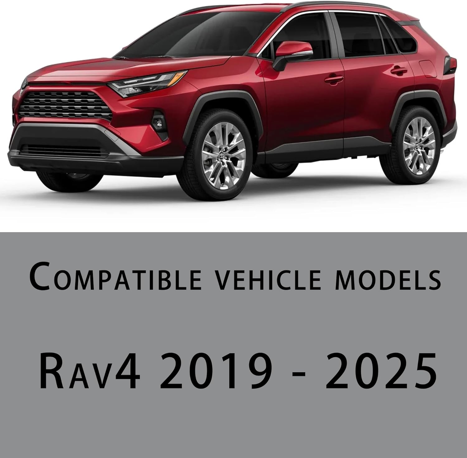 Cup Holder Trims Compatible with Toyota RAV4 2019-2025 Gear Shift Protective Panel Gear Shift Knob Cover Interior Center Console Anti-Scratching Protector