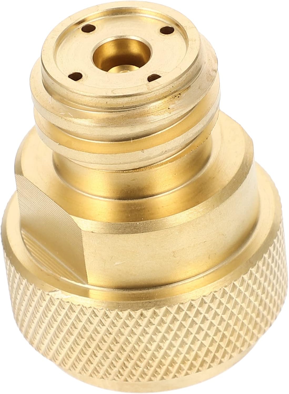 ABOOFAN Professional Sparkling Water Adapter for CO2 Gas Cylinder 21 * 4 Trapezoidal Thread Connector Portable Carbonated Water Making Accessory Compatible with Gas Bottles