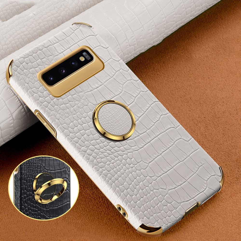 Coque Galaxy Note 20 crocodile crème pour éviter les chutes de mobile