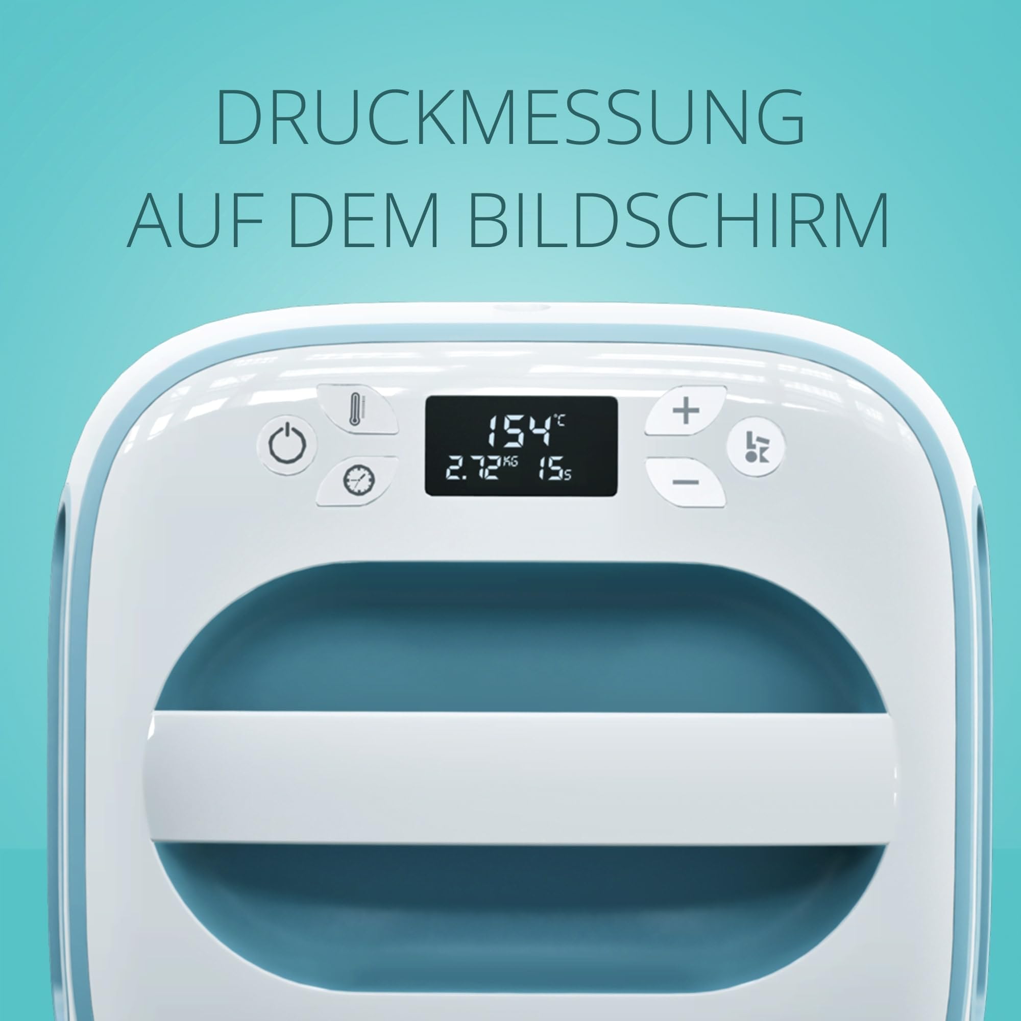 Loklik Easy Heat Press Heizpresse Blau