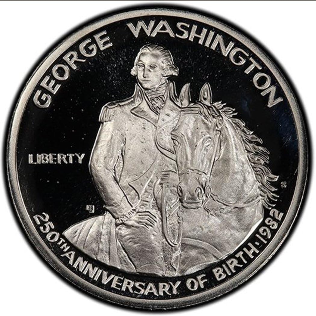 1982 S George Washington Commemorative Half dollar 50c Silver Gem Proof US Mint