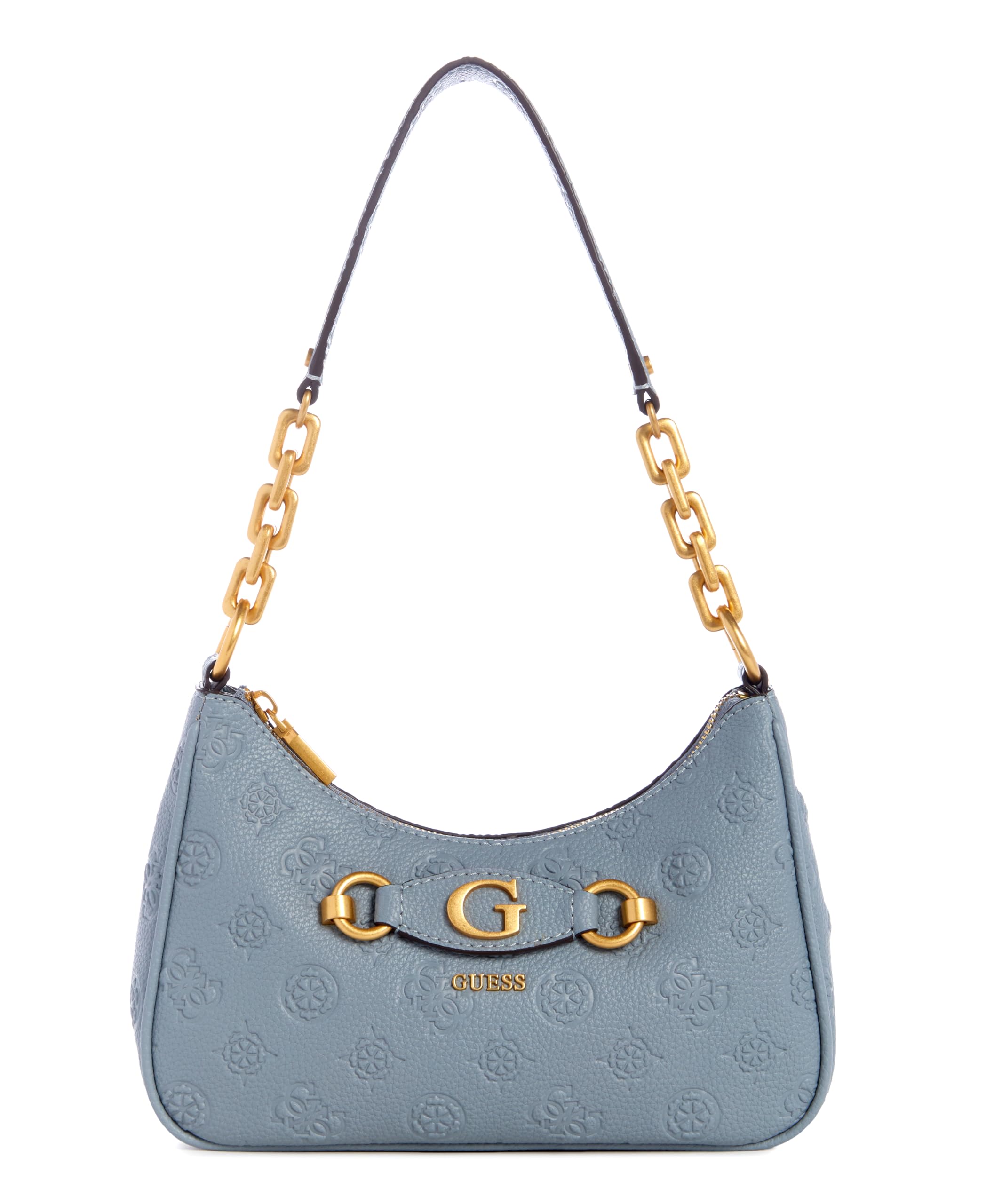 GUESS Izzy Peony - Bolso de hombro con cremallera superior