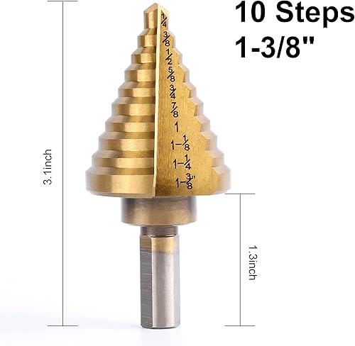 Miniatura 10 de Knoweasy - Brocas escalonadas