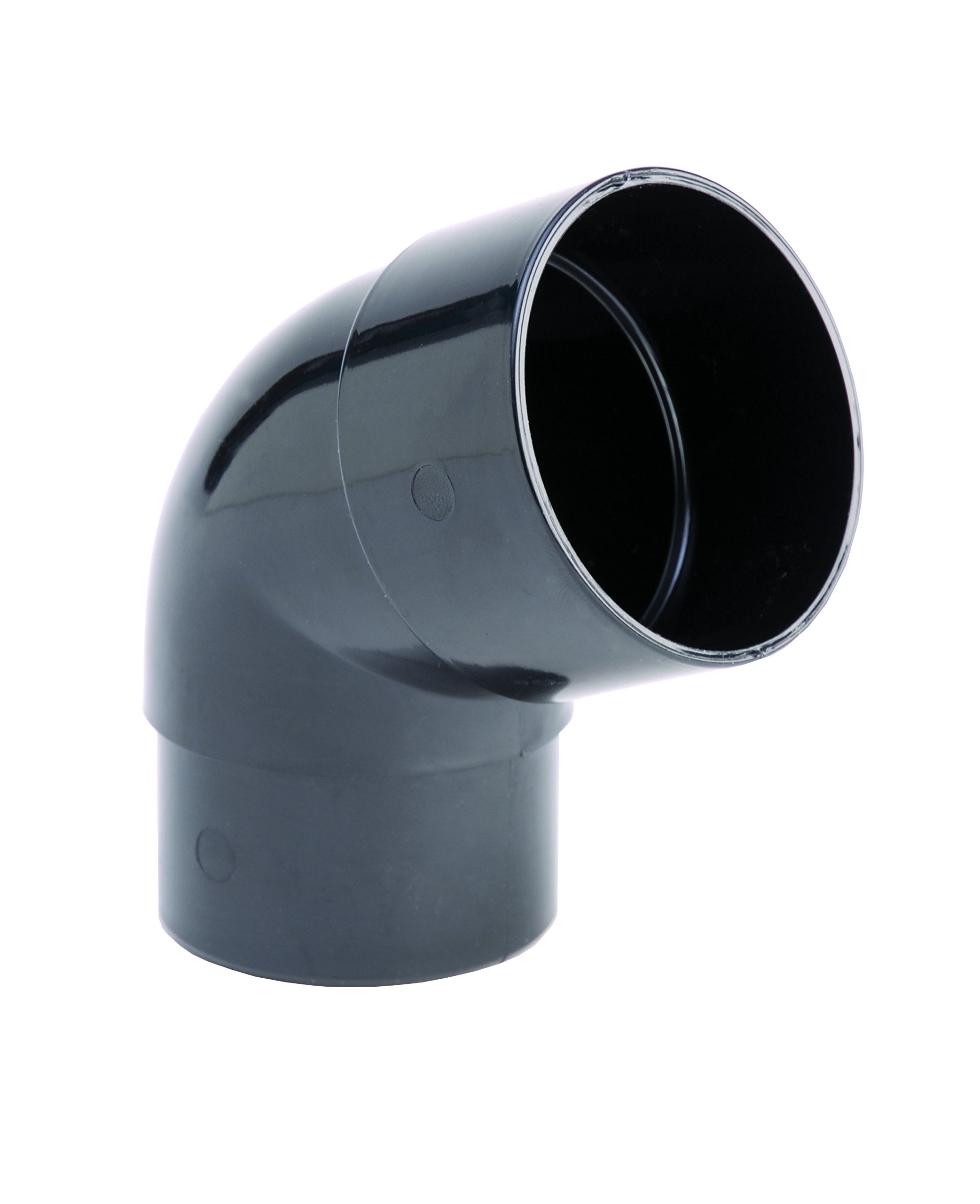 Hunter (68MM DOWNPIPE 112.5 Degree Bend) Half Round guttering Components. Select Individual Parts as Required. โ image 1