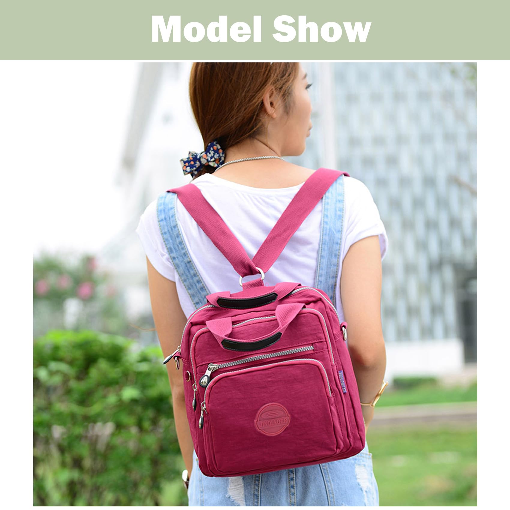 Borsetta Donna Borse a Spalla Casuale Borsa Tracolla Leggero Zaino Impermeabile Sacchetto Scuola Borse da Viaggio Borsello Moda Sport Bag per Ragazze