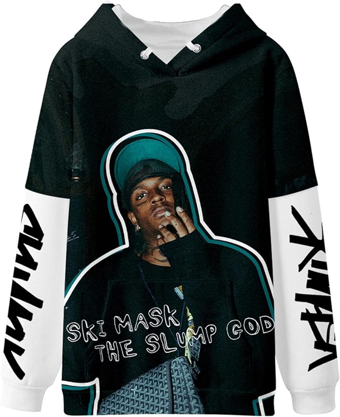 Ski Mask The Slump God Hoodie Men Long Sleeve Women Clothes Fashion