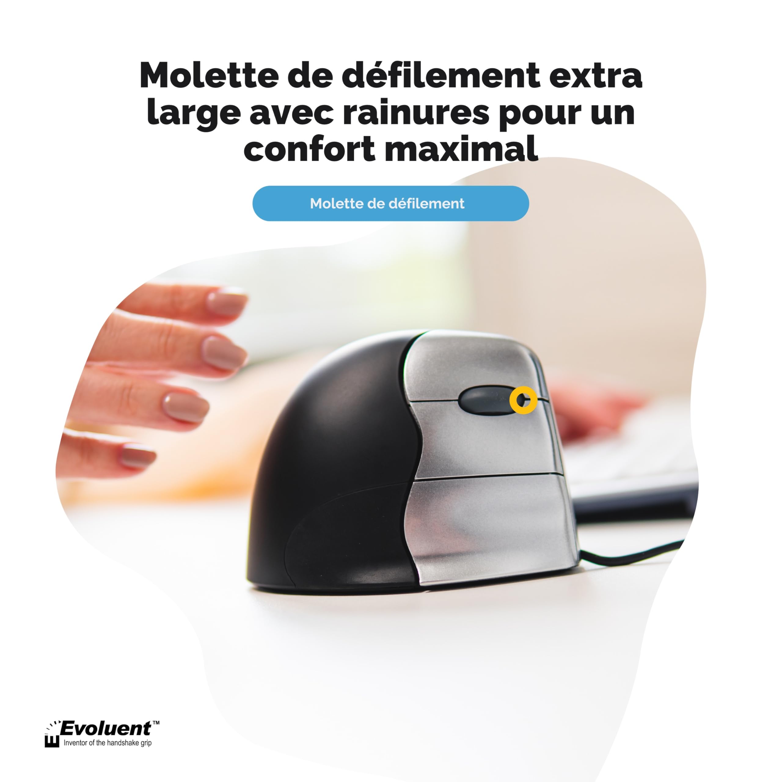 Evoluent VerticalMouse3 droitiers