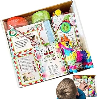 2023 New Elf Kit 24 Days Of Christmas,2023 Elf Kit 12/24 Days Of Christmas, Christmas Elf Kit, Fun Elf Activities,elf Props,christmas Countdown Elf Toys Cartoon Box Gift,christmas Countdown Gift