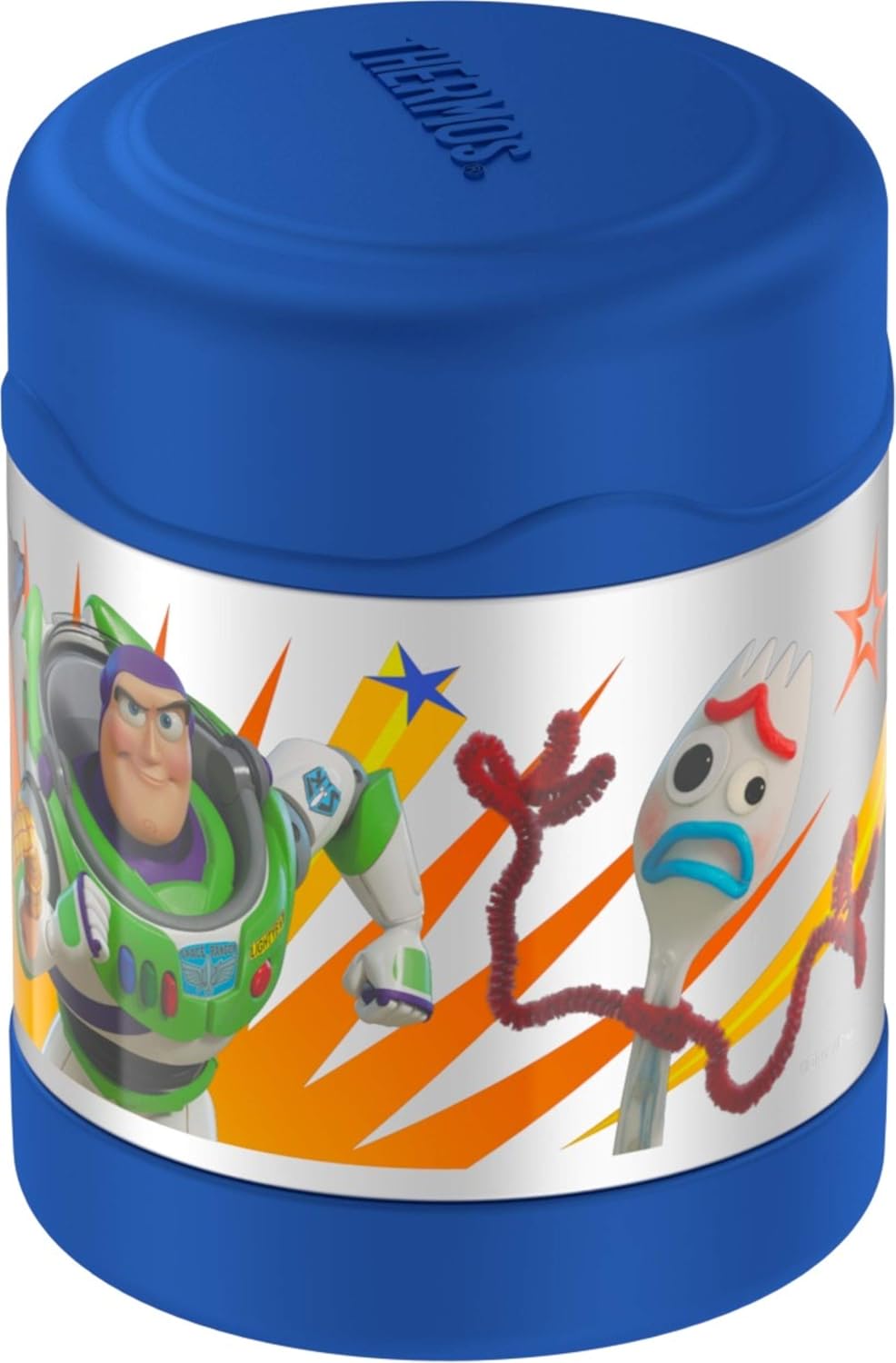 THERMOS FUNTAINER 10 Ounce Stainless Steel Kids Food Jar, Toy Story 4 10 Ounce Toys Story 4