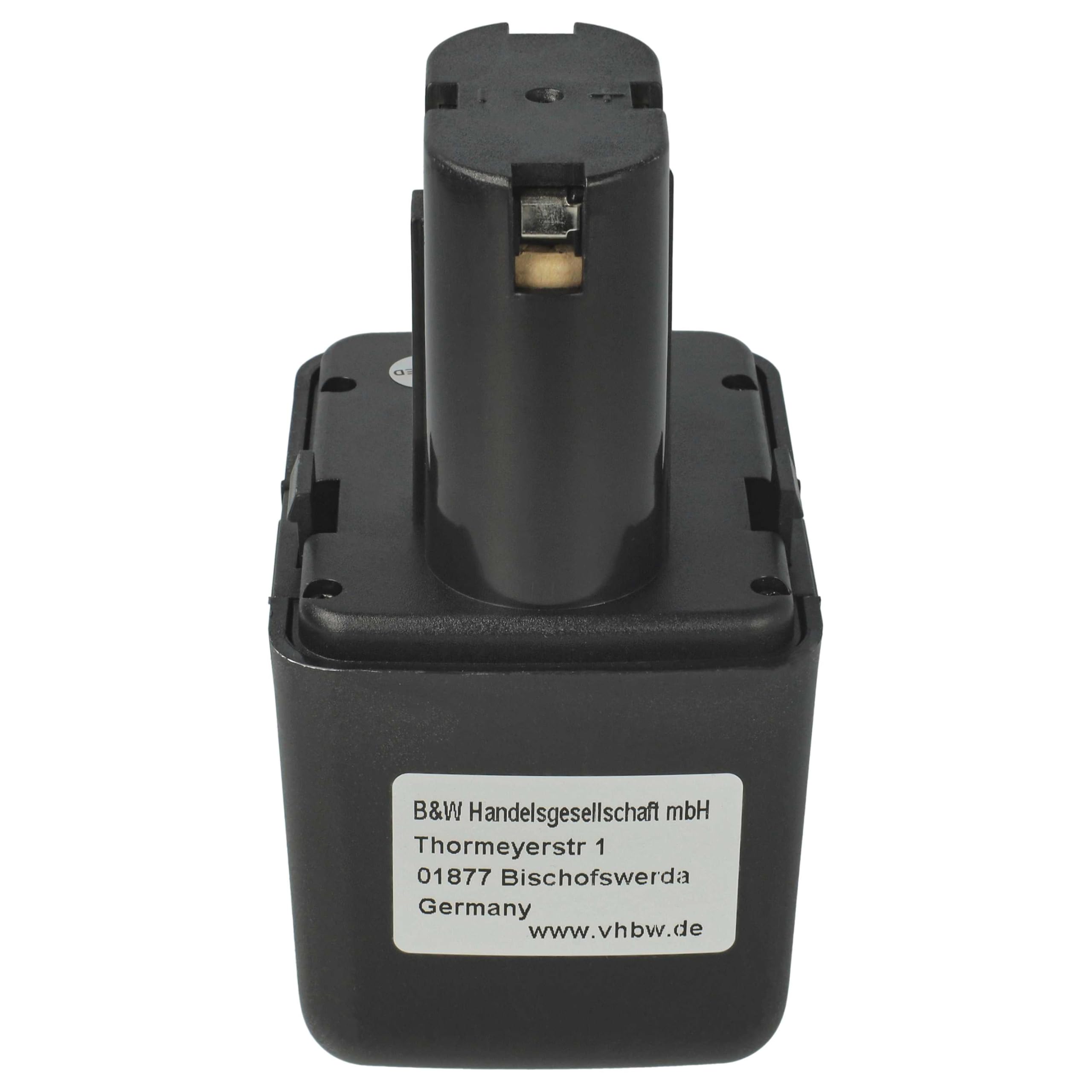 vhbw 2X batería Compatible con Gesipa Accubird, Firebird, Powerbird Herramienta, Herramienta colocación Remaches Ciegos (3000 mAh, NiMH, 12 V)