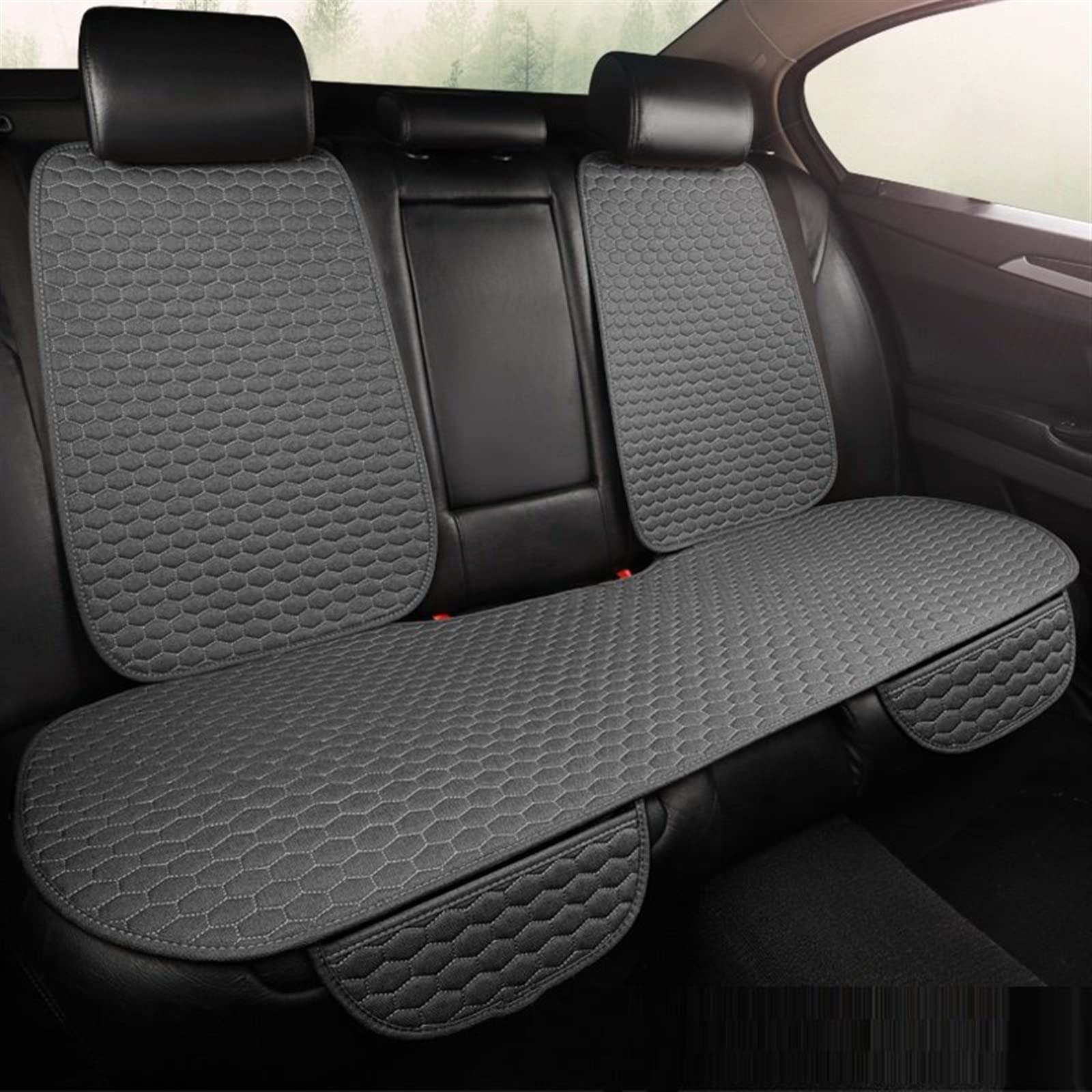 Noheeu 19 Car Seat Cover Protector Backrest Pad Linen Cushion Mat Auto Interior Truck Suv Van For Ford Accessories