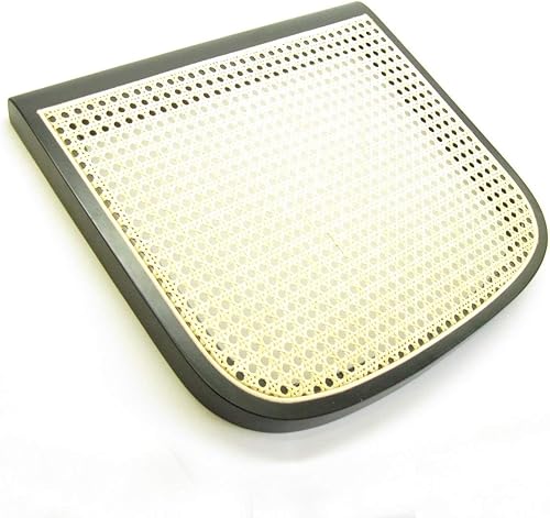 Marcel Breuer Cesca - Asiento de caña de repuesto para silla Cesca, color negro, fabricado en Italia