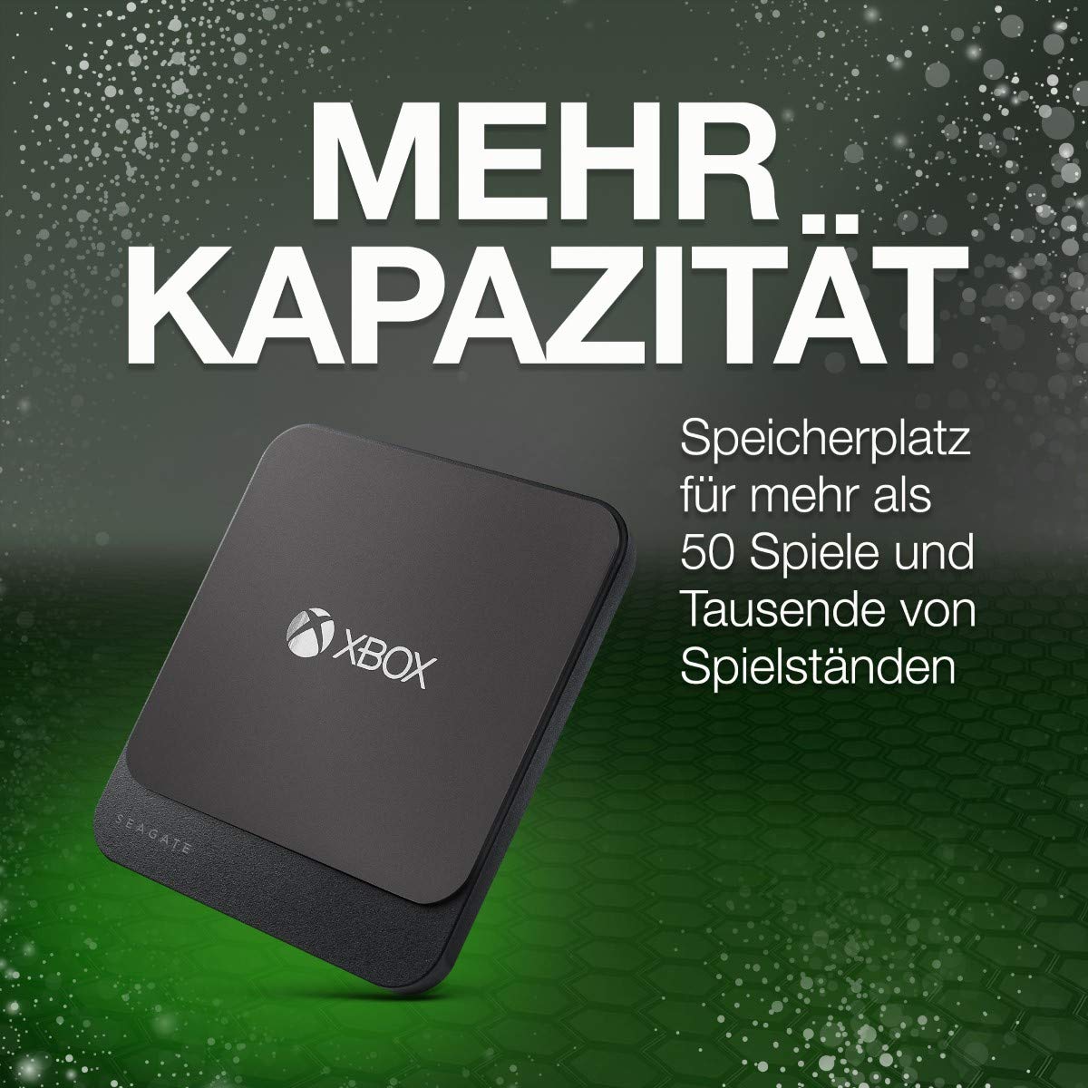 Seagate GameDrive SSD Xbox 500GB 2.5 Zoll USB 3.0 tragbare externe SSD inkl. 2 Jahre Rescue Service