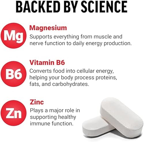 Miniatura 3 de Force Factor Aspartato de zinc y magnesio, suplemento de zinc y magnesio para mejorar la recuperación muscular y el rendimiento, promover un mejor