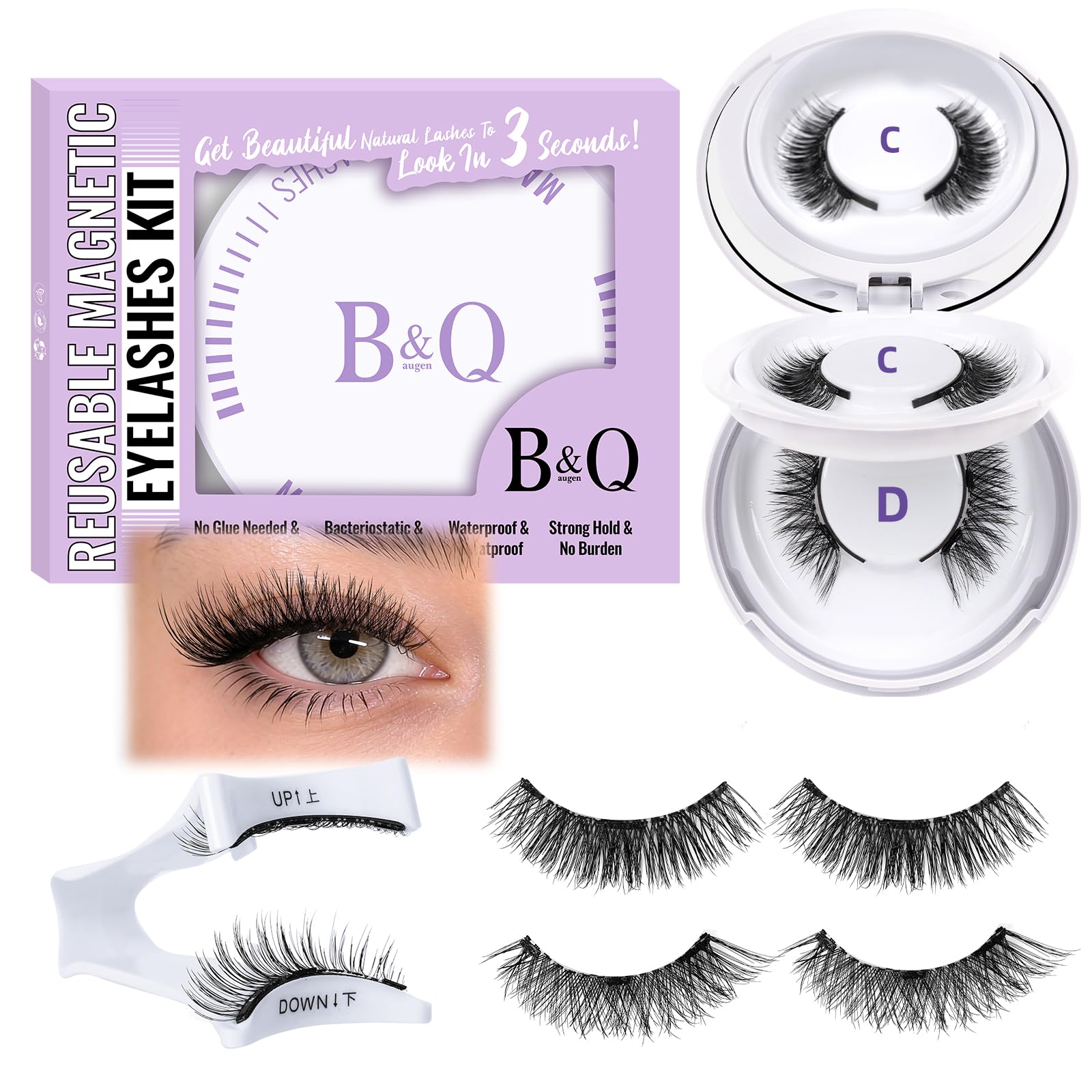 B&Qaugen Manga Magnetic 2-Pair