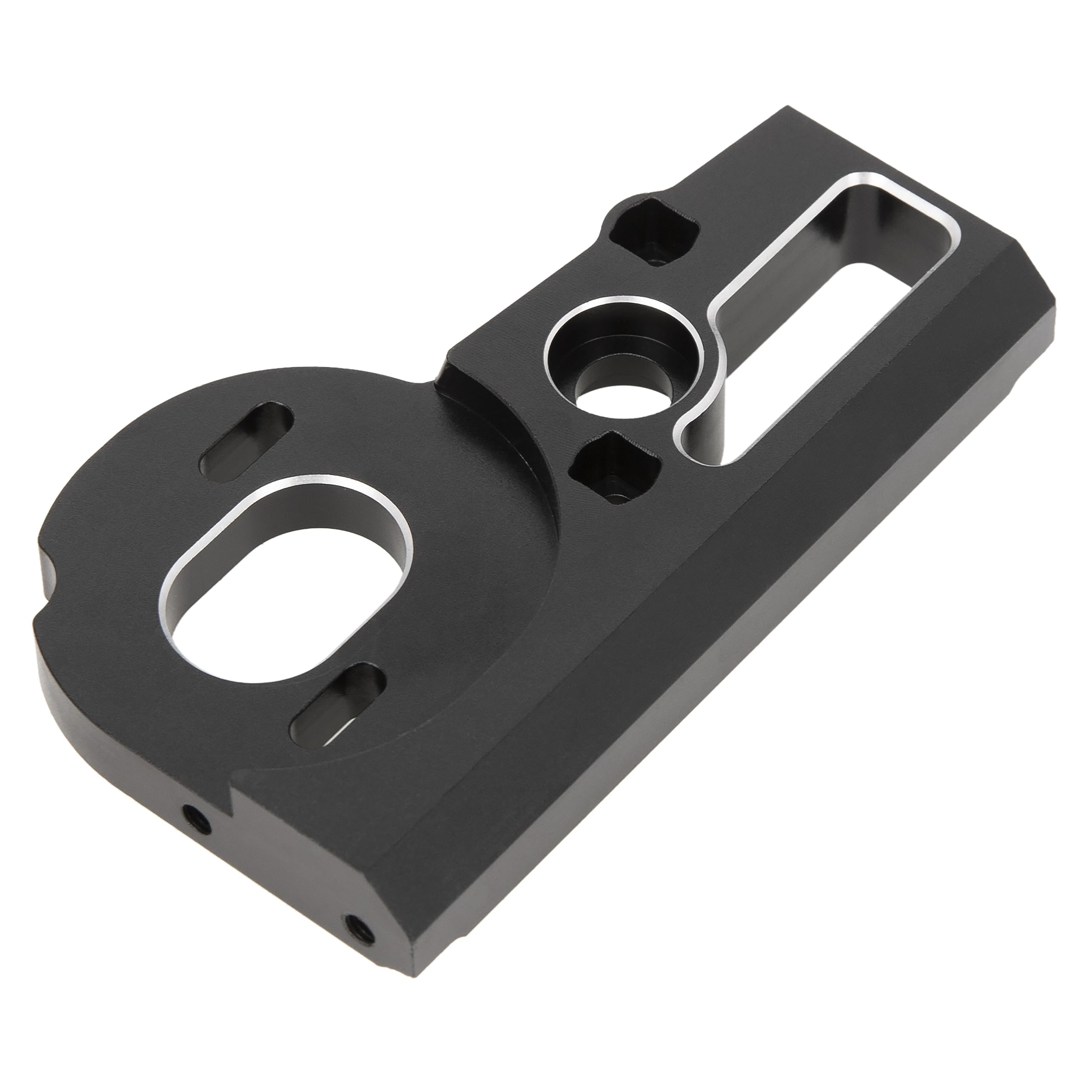 CNC Aluminum Twin Motor Mount Plate For Axial SCX-10 1/10 Scale RC Crawler - Upgrade Part By INTEGY