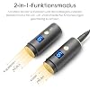 Dr. Pen Ultima A8S Microneedling Pen - Innovative Two Replacement Head Design: Wired Mode for Long Lasting Use & Wireless Mode Ideal for Trips / Travel with 7 Types Replacement Cartridges