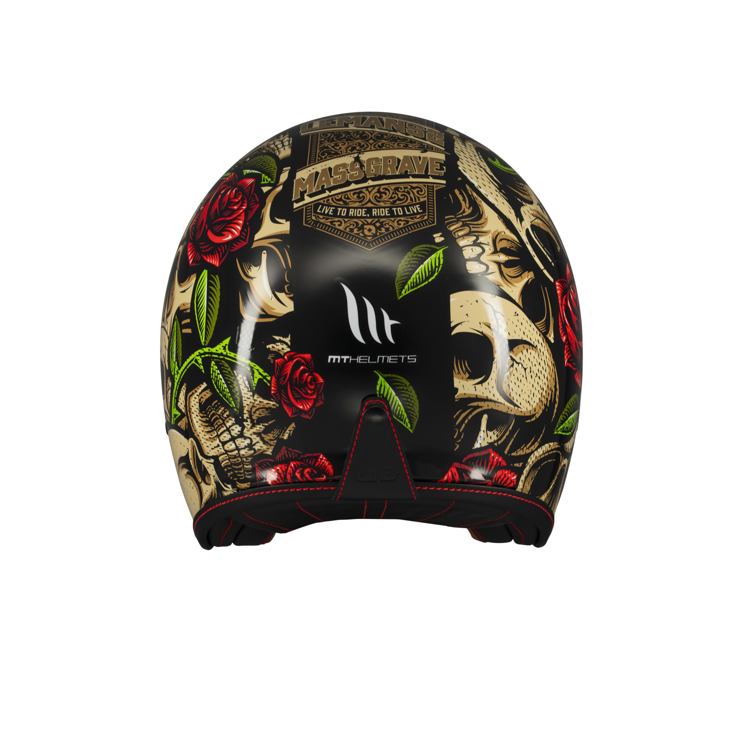 MT Helmets Le Mans 2 SV – Casco Moto Jet Vintage con Detalles en Cuero, Visor Solar Retráctil Full Vision, Interior Lavable y Calota HIRP | Homologado ECE 22.06 & DOT